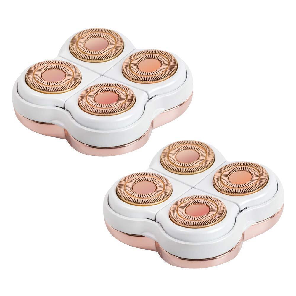 Flawless Replacement Heads Facial Hair Remover head- Pack of 2